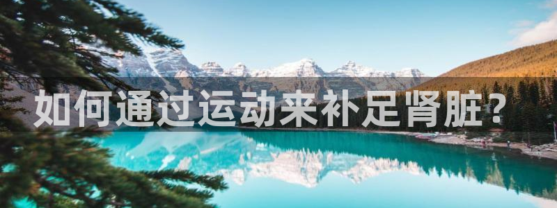 注册vsport体育官方正版app：如何通过运动来补